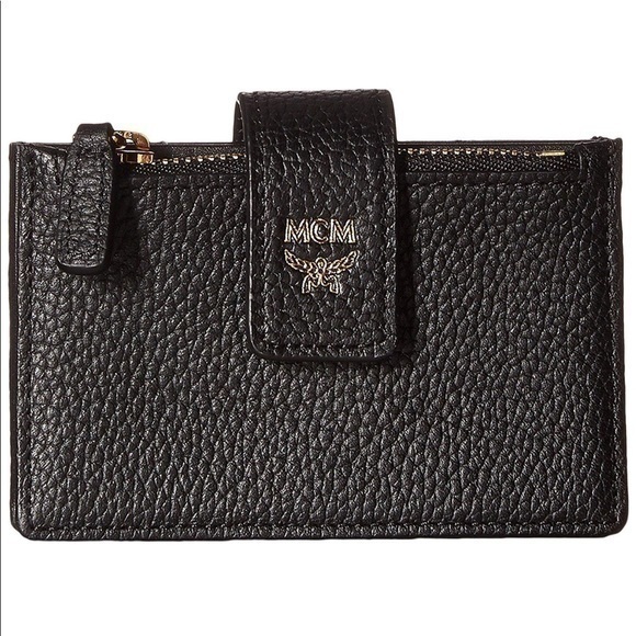 MCM Accessories - MCM Milla Accordion Leather Card Case - New